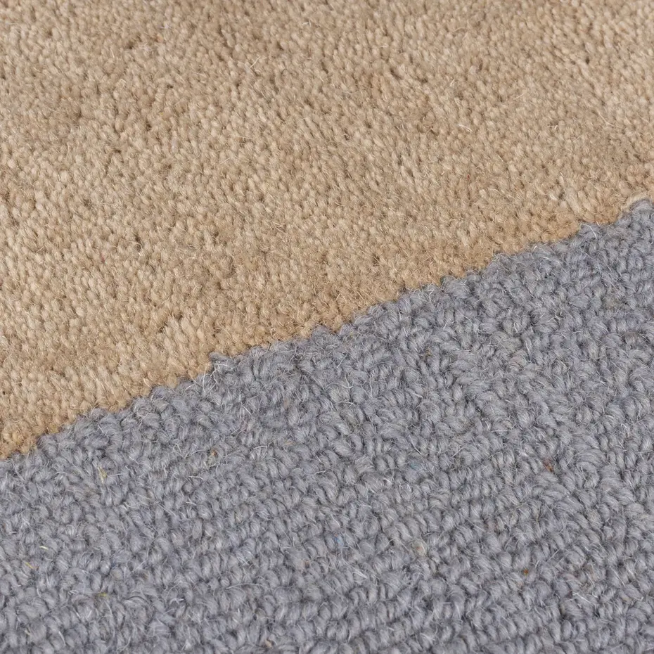 Organisch abstract loper – Mia Ellipse Blauw/Terra