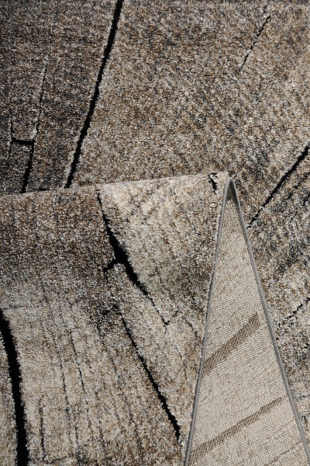 Grafisch vloerkleed - Maratta Bruin Grafisch vloerkleed - Maratta Bruin