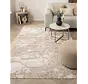 Laagpolig marmer vloerkleed - Marble Beige