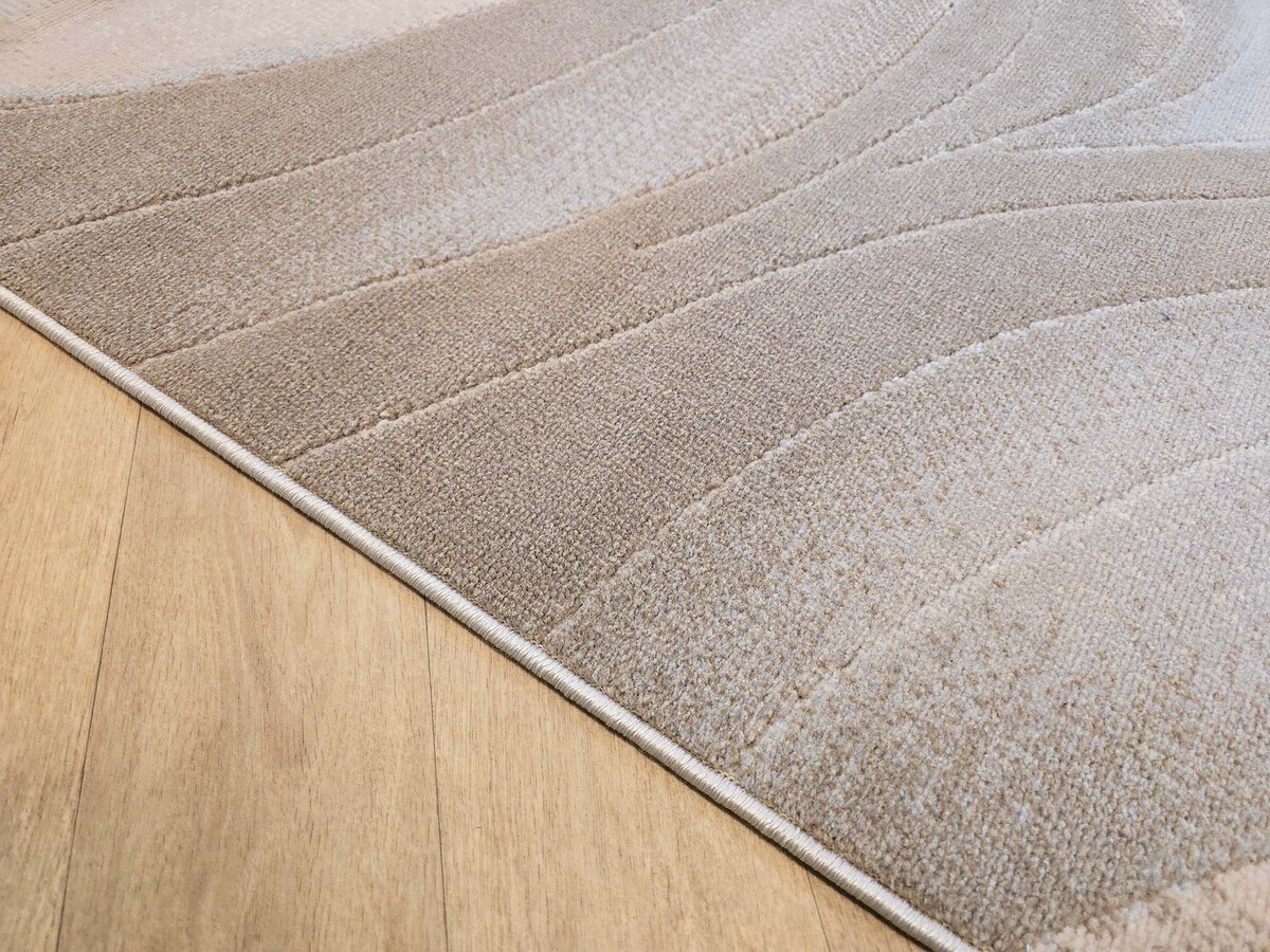 Modern vloerkleed - Ancora Beige/Grijs