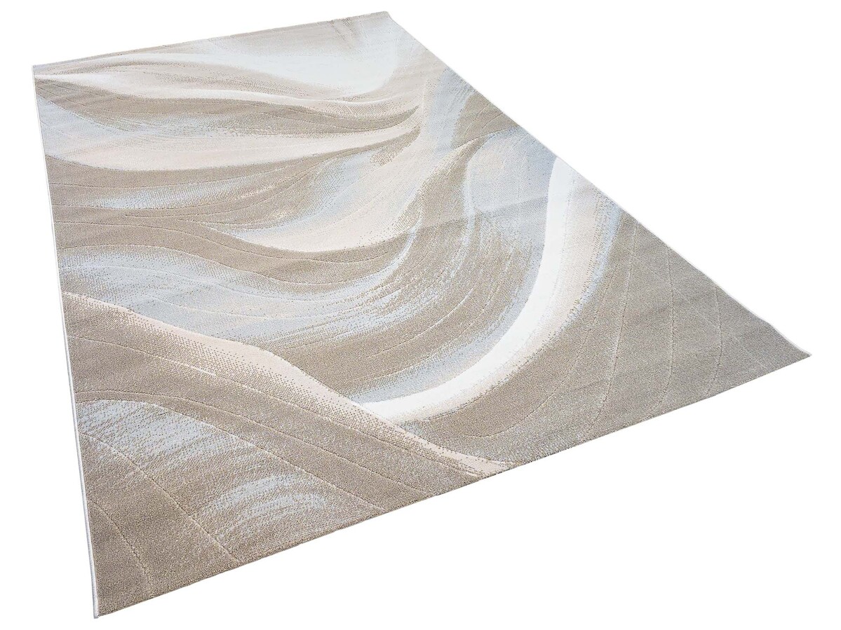 Modern vloerkleed - Ancora Beige/Grijs