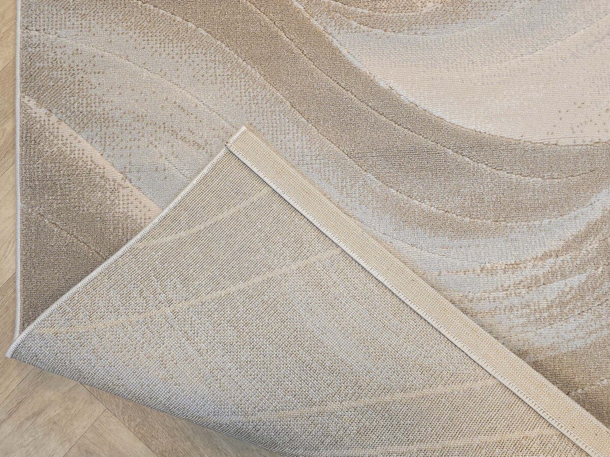 Modern vloerkleed - Ancora Beige/Grijs