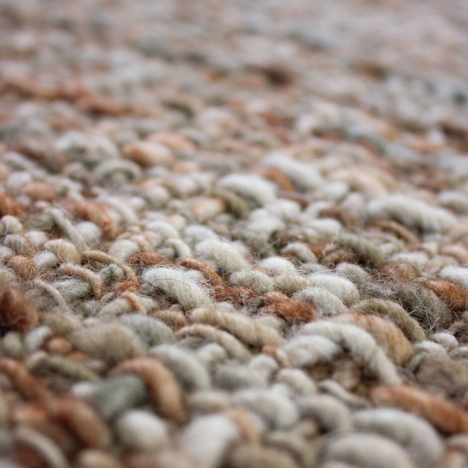 Wollen vloerkleed - Heather Terracotta Wollen vloerkleed - Heather Terracotta