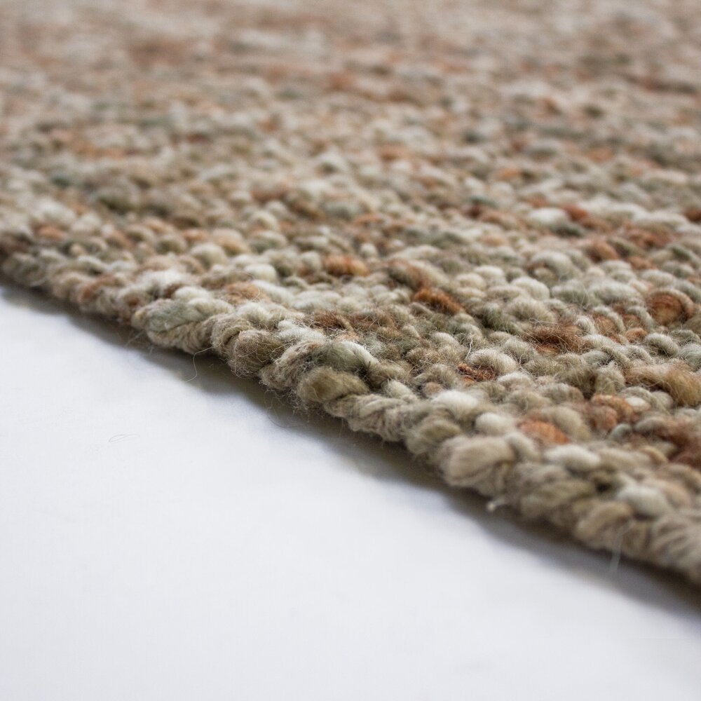 Wollen vloerkleed - Heather Terracotta Wollen vloerkleed - Heather Terracotta