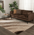 Modern vloerkleed - Lima Designer Bruin