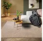 Japandi vloerkleed - Panglao Beige - 120x170 cm