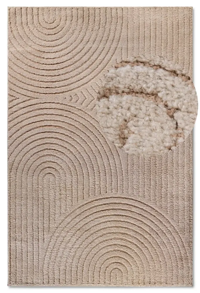 Japandi vloerkleed - Panglao Beige