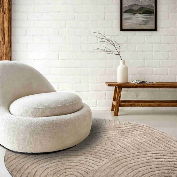 Rond Vloerkleed: De perfecte touch voor Jouw Interieur - VMUS vloerkleden