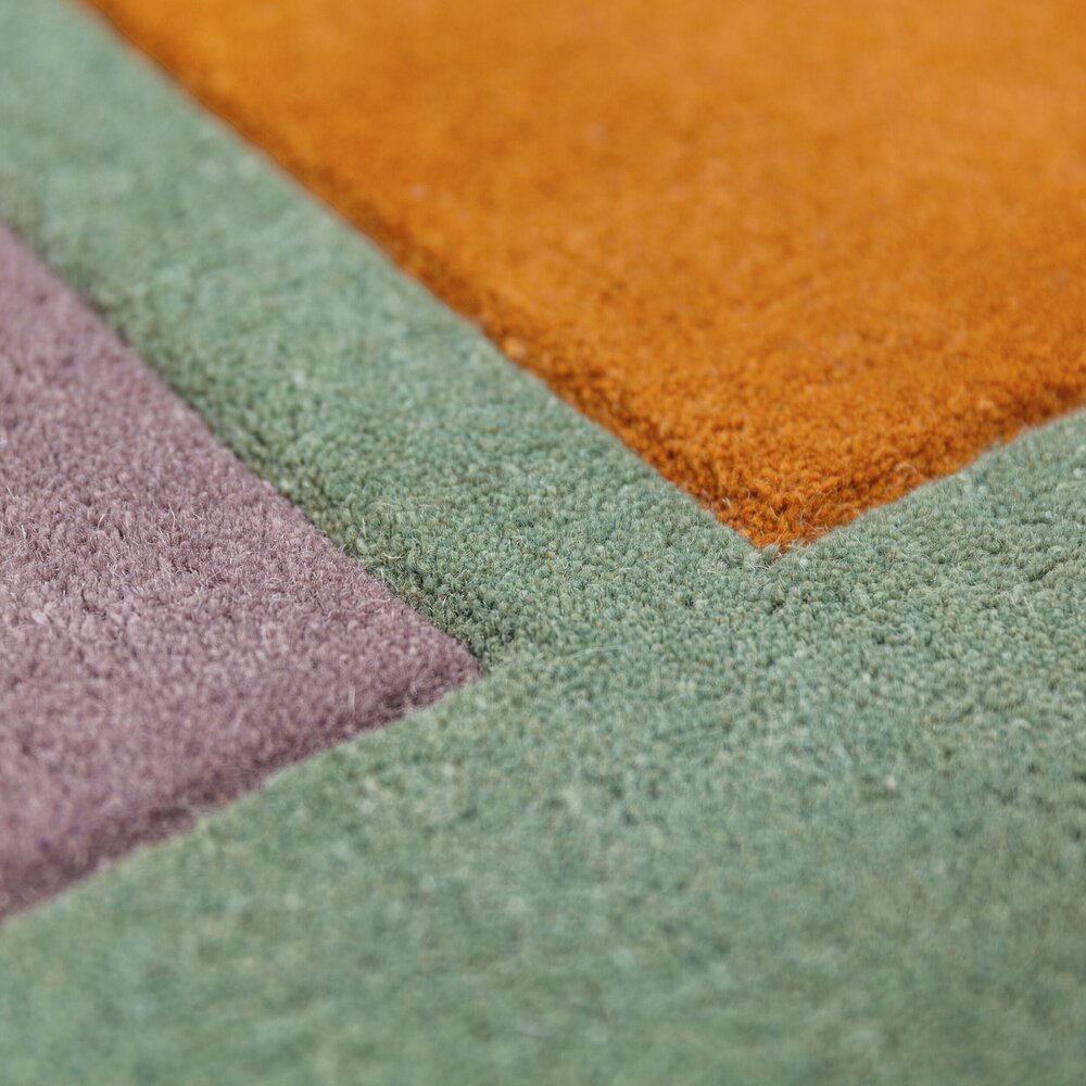 Abstract wollen vloerkleed - Shuffle Shaped Pastel/Kleurrijk Abstract wollen vloerkleed - Shuffle Shaped Pastel/Kleurrijk