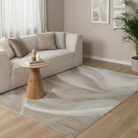 Modern vloerkleed - Ancora Beige/Grijs