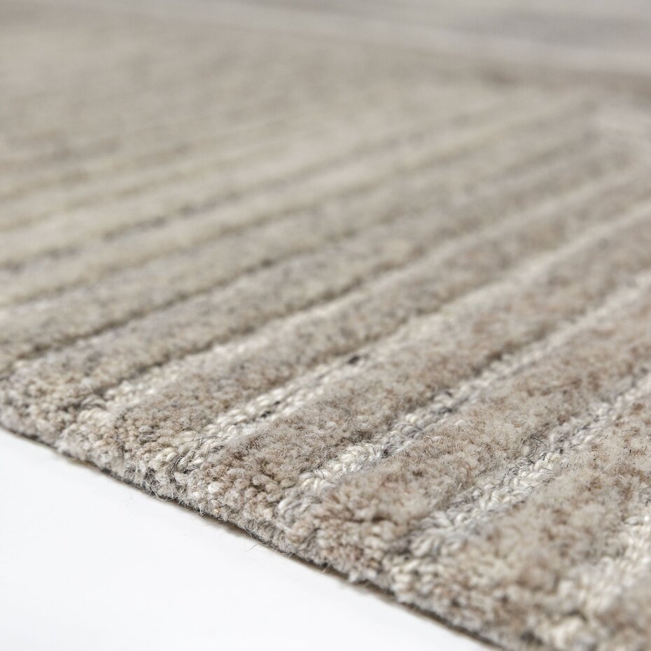 Wollen vloerkleed - Lira Naturel/Beige Wollen vloerkleed - Lira Naturel/Beige