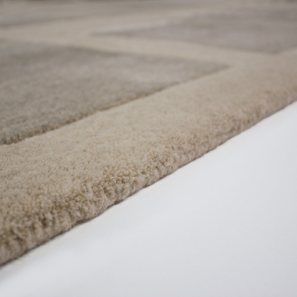 Wollen vloerkleed - Vara Naturel/Beige Wollen vloerkleed - Vara Naturel/Beige