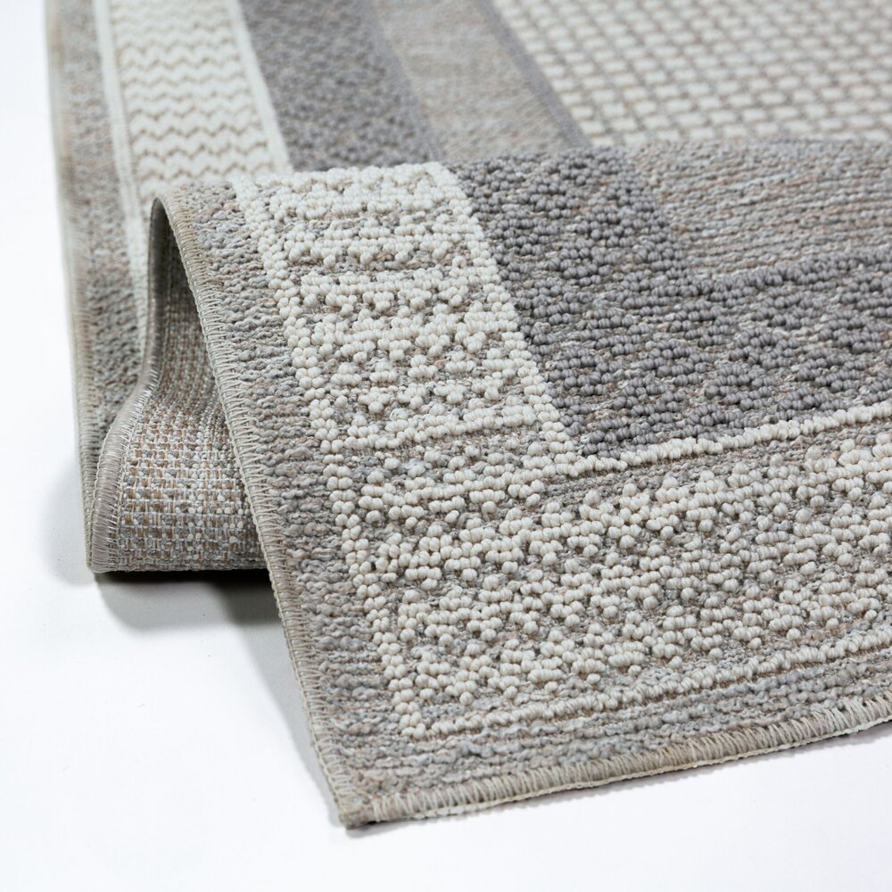 Wasbaar vloerkleed - Modra Grijs Wasbaar vloerkleed - Modra Grijs