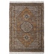 Jute-wol mix vloerkleed - Marra vintage Naturel/Bruin