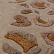 Viscose vloerkleed - Leopard Frame Naturel/Beige