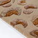 Viscose vloerkleed - Leopard Frame Naturel/Beige
