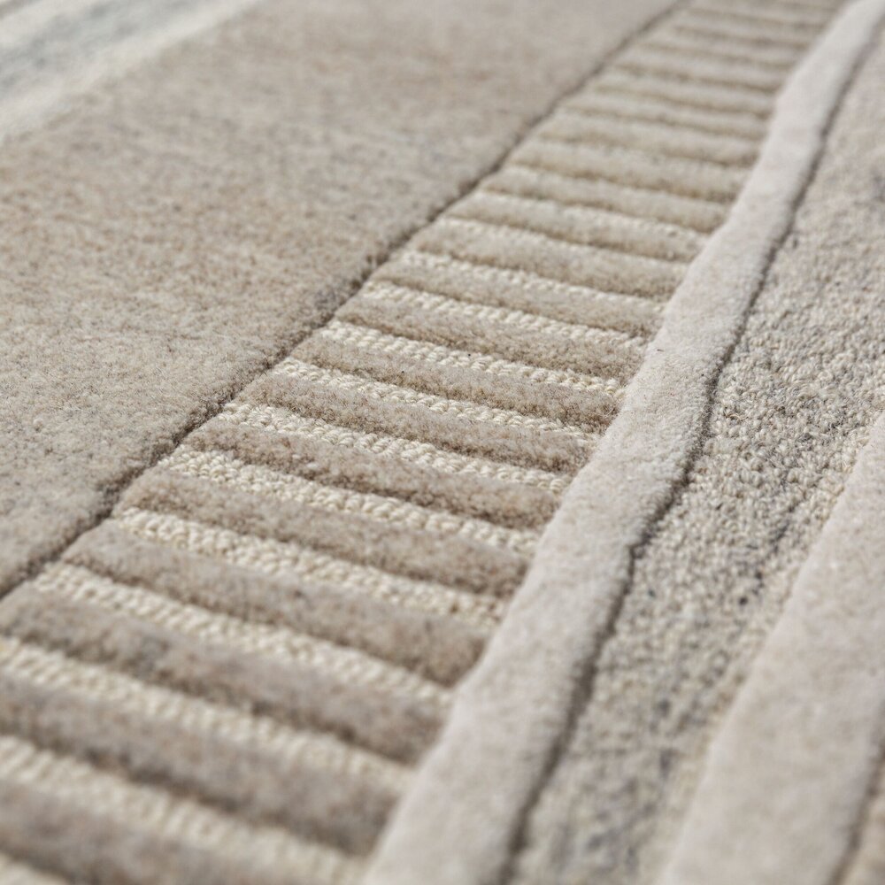 Wollen loper - Lira Naturel/Beige Wollen loper - Lira Naturel/Beige