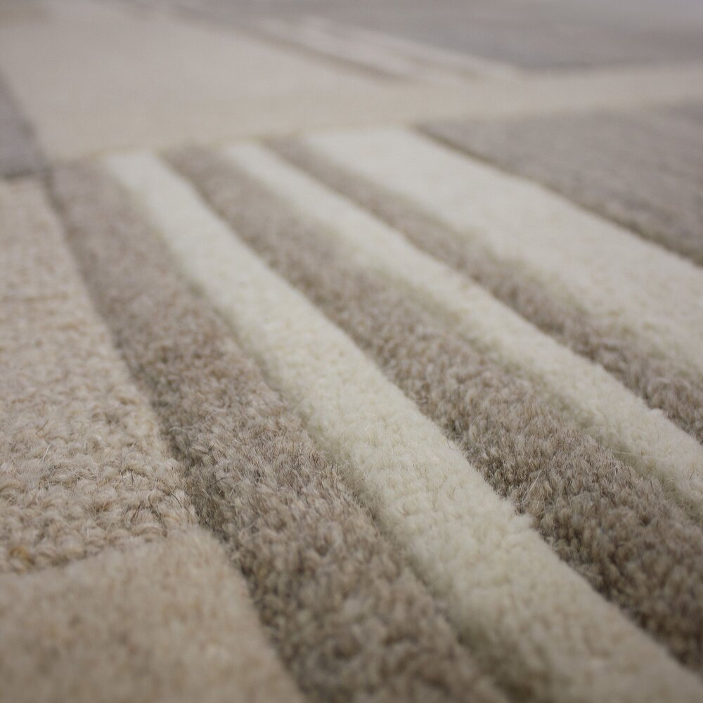 Wollen loper - Vara Naturel/Beige Wollen loper - Vara Naturel/Beige