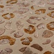 Viscose loper - Leopard Print Naturel/Beige