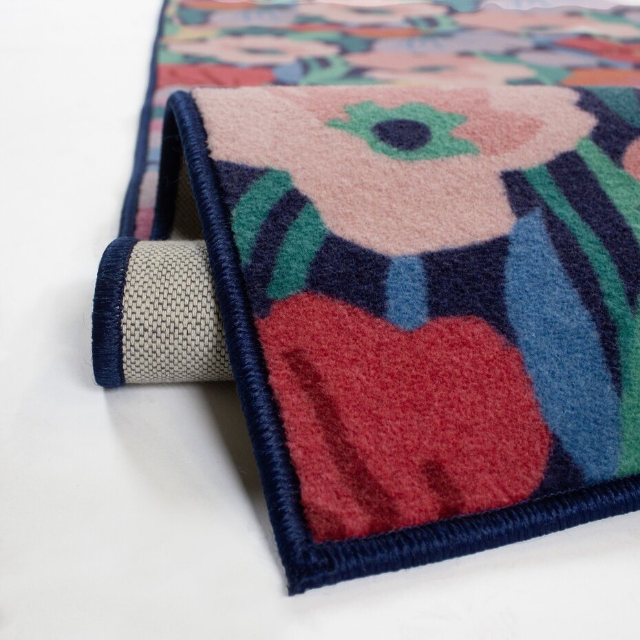 Bloemen loper - Cut Out Floral Kleurrijk