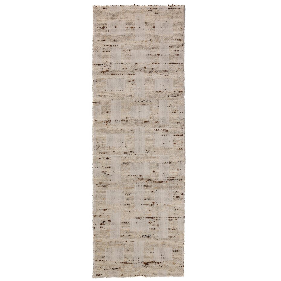 Wollen loper - Rova Blend Naturel/Beige Wollen loper - Rova Blend Naturel/Beige