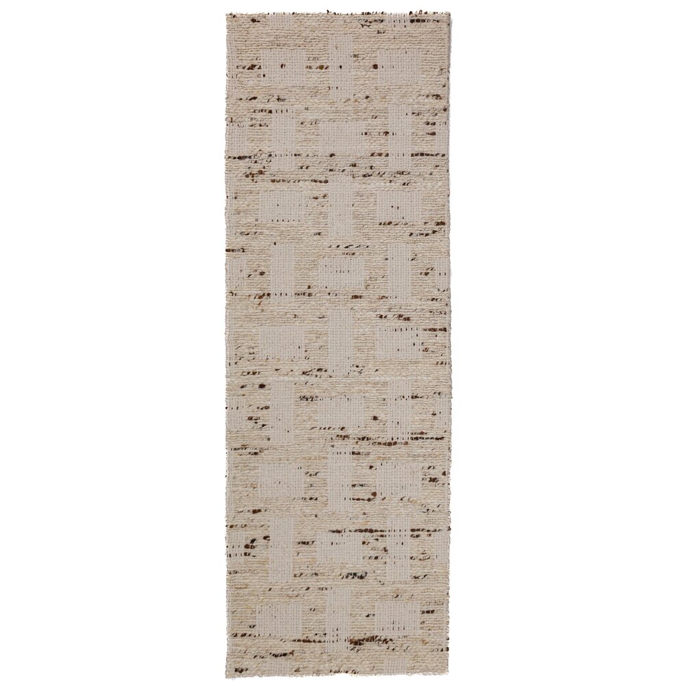 Wollen loper - Rova Blend Naturel/Beige Wollen loper - Rova Blend Naturel/Beige