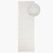 Wollen loper - Sculptured Wave Wit Wollen loper - Sculptured Wave Wit