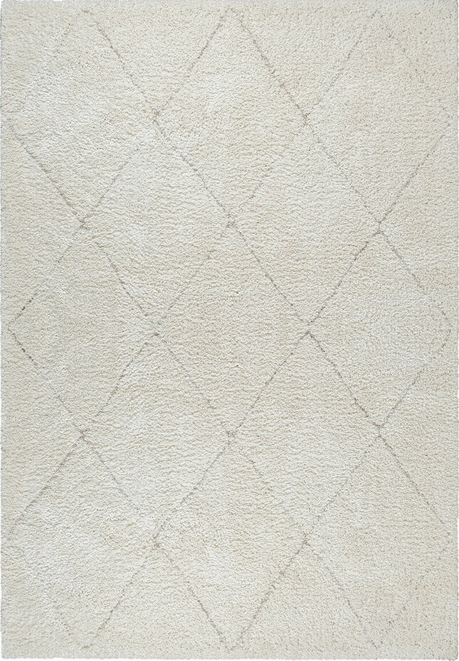 Hoogpolig shaggy vloerkleed - Senso Scandinavisch Creme Hoogpolig shaggy vloerkleed - Senso Scandinavisch Creme