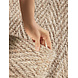 Jute vloerkleed - Mirabelle Naturel Creme Jute vloerkleed - Mirabelle Naturel Creme