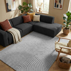 Japandi vloerkleed - Skando Grijs