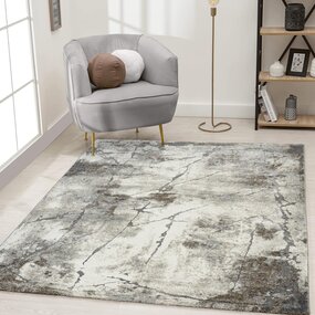 Abstract vloerkleed - Maratta Beige/Grijs Abstract vloerkleed - Maratta Beige/Grijs