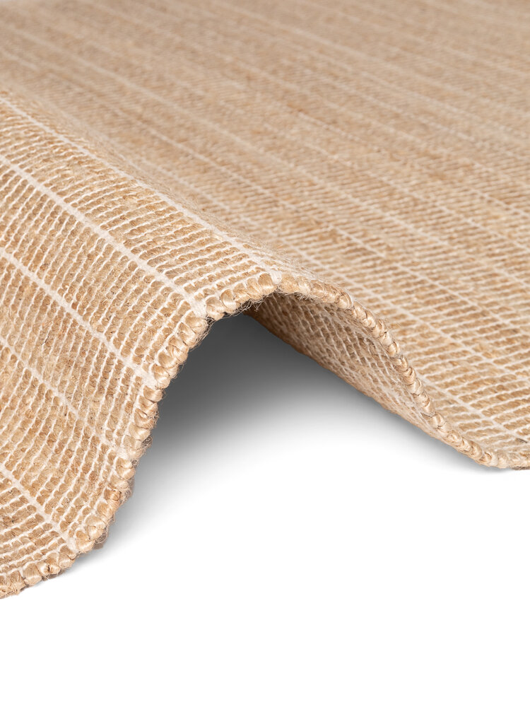 Jute vloerkleed - Birka Naturel Goud Jute vloerkleed - Birka Naturel Goud
