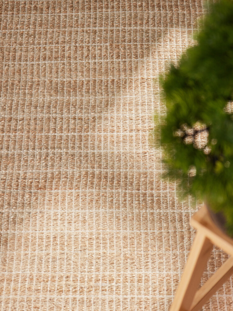 Jute vloerkleed - Birka Naturel Goud Jute vloerkleed - Birka Naturel Goud