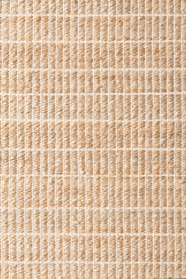 Jute vloerkleed - Birka Naturel Goud Jute vloerkleed - Birka Naturel Goud