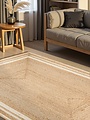 Jute vloerkleed - Looma Naturel/Creme