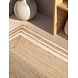 Jute vloerkleed - Jutta Naturel/Creme Jute vloerkleed - Jutta Naturel/Creme