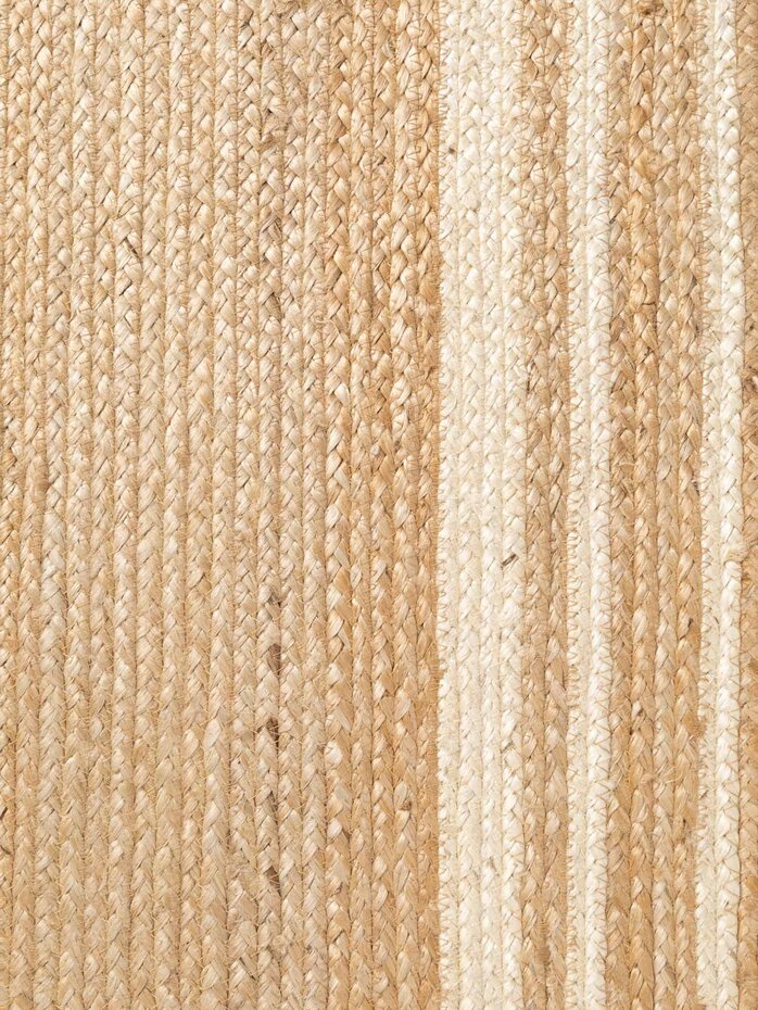 Jute vloerkleed - Looma Naturel/Creme