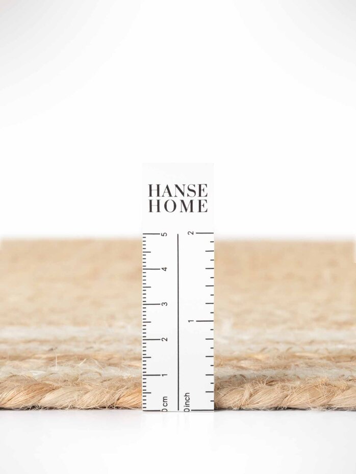 Jute vloerkleed - Looma Naturel/Creme