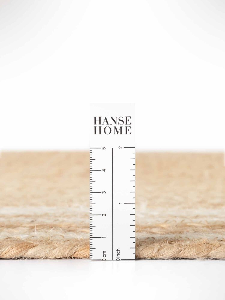 Jute vloerkleed - Looma Naturel/Creme