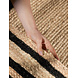 Jute vloerkleed - Looma Naturel/Zwart