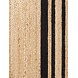 Jute vloerkleed - Jutta Naturel/Zwart Jute vloerkleed - Jutta Naturel/Zwart