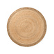Rond jute vloerkleed - Nuru Naturel goud Rond jute vloerkleed - Nuru Naturel goud
