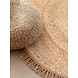 Rond jute vloerkleed - Nuru Naturel goud Rond jute vloerkleed - Nuru Naturel goud