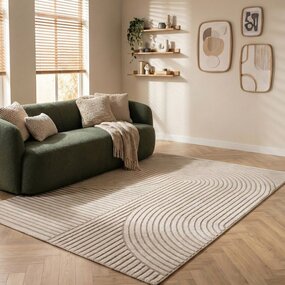 Modern vloerkleed - Eliora Japandi Beige