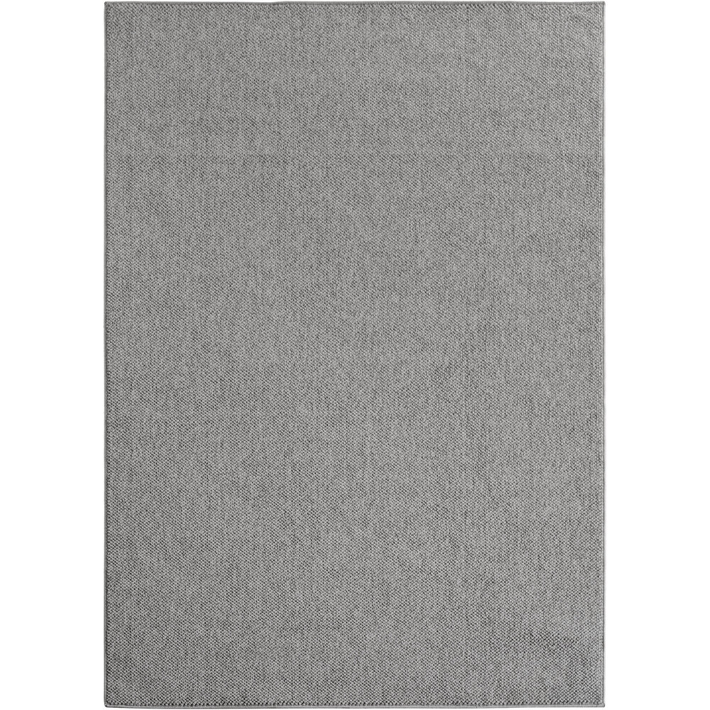 Effen laagpolig vloerkleed - Helisca Loom Grijs