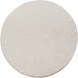 Rond effen laagpolig vloerkleed - Helisca Loom Creme Rond effen laagpolig vloerkleed - Helisca Loom Creme