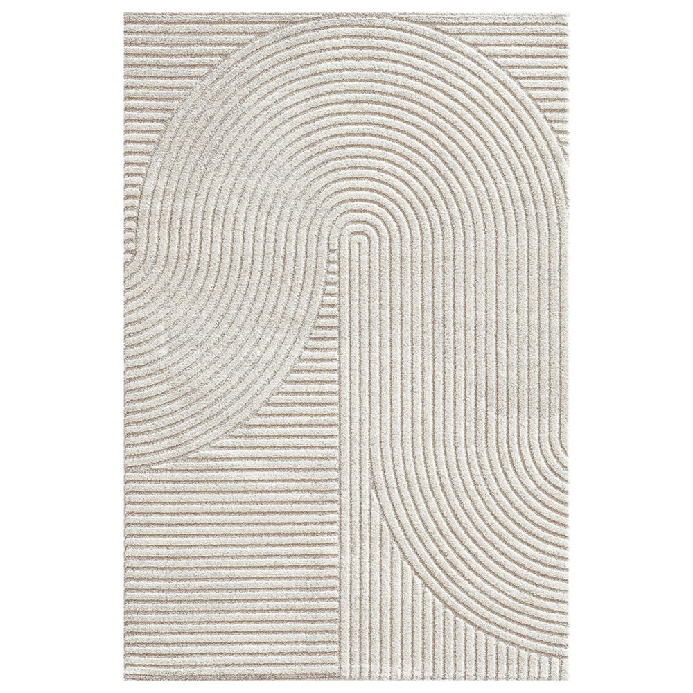 Modern vloerkleed - Eliora Japandi Crème