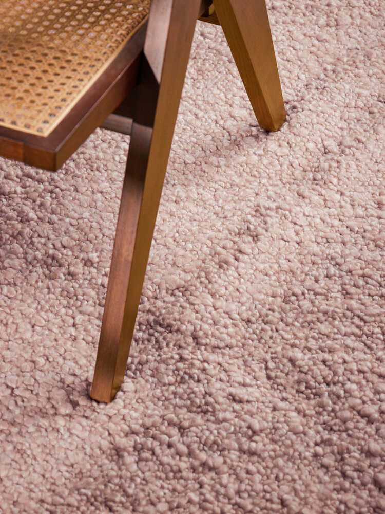 Laagpolig vloerkleed - Notting Hill Boucle Roze