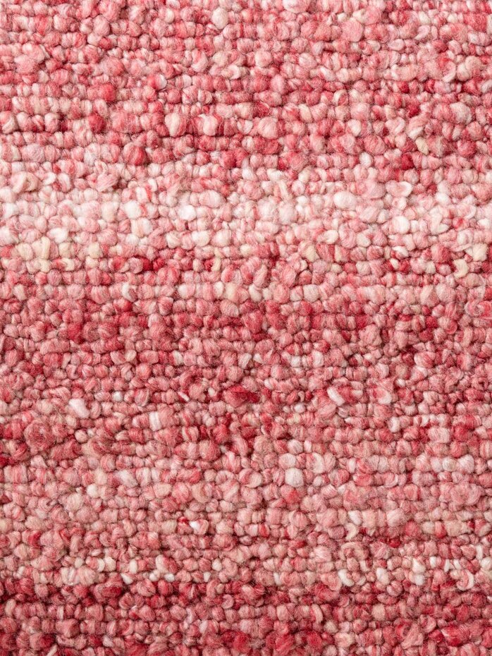 Laagpolig vloerkleed - Notting Hill Boucle Donkerroze