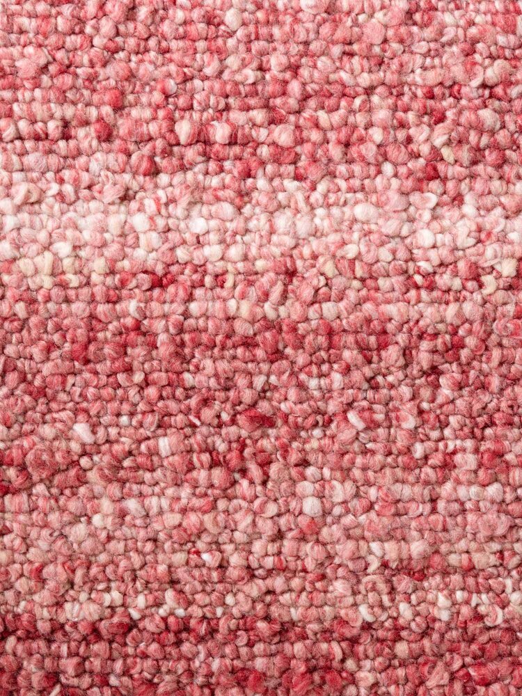 Laagpolig vloerkleed - Notting Hill Boucle Donkerroze